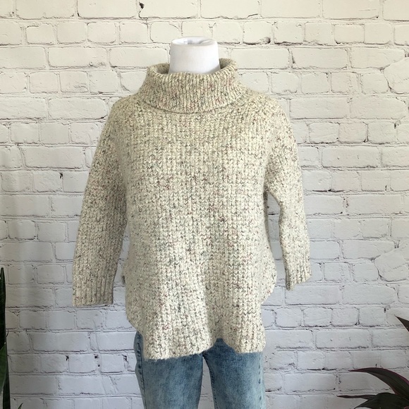 Free People Sweaters - Free People Twisted Turtleneck Sweater